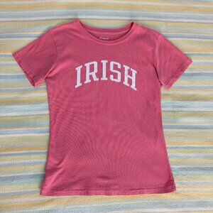 🛍️ BUNDLE ONLY • Vintage League Notre Dame 'Irish' Tshirt Size Large